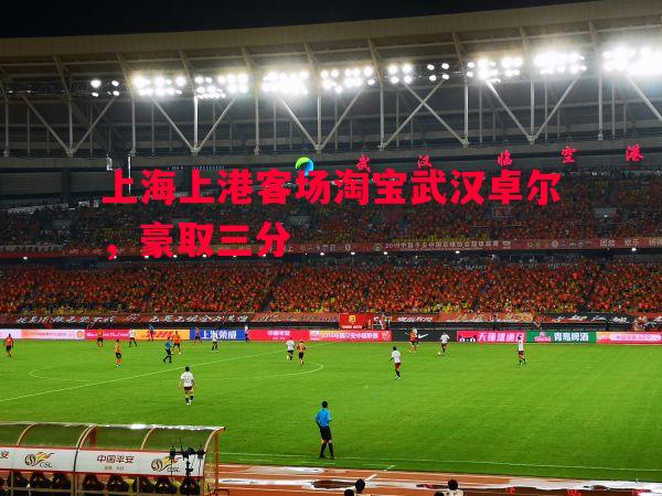 上海上港客场淘宝武汉卓尔，豪取三分