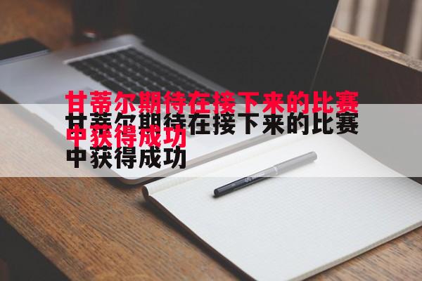 FB体育官方网站-甘蒂尔期待在接下来的比赛中获得成功